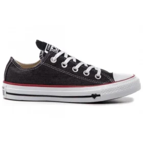 Chuck Taylor All Star « Noir Blanc Grenat »