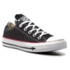 Chuck Taylor All Star « Noir Blanc Grenat »