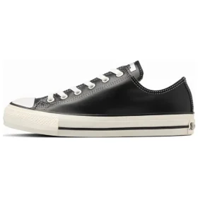 Chuck Taylor All Star Olive Green Leather Ox « Black White »