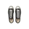 Chuck Taylor All Star Olive Green Leather Ox « Black White »