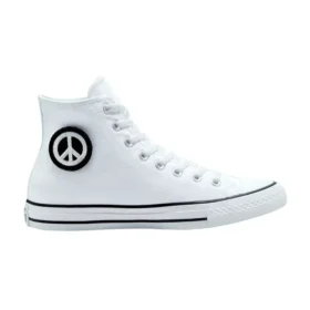 Chuck Taylor All Star Peace Powered Hi « White »