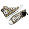 Chuck Taylor All Star Plaid « Noir Jaune Blanc »