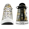 Chuck Taylor All Star Plaid « Noir Jaune Blanc »