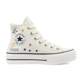 Chuck Taylor All Star Platform High « It’s Okay To Wander – Egret »