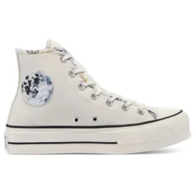 Chuck Taylor All Star Platform High « Washed Florals – Egret »