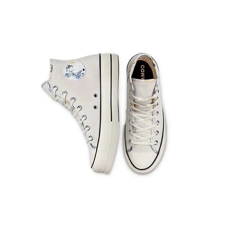 Chuck Taylor All Star Platform High « Washed Florals – Egret » Chuck Taylor All Star Platform High « Washed Florals – Egret »