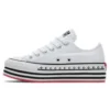 Chuck Taylor All Star Platform Layer Low « Logo Play – White »