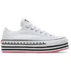 Chuck Taylor All Star Platform Layer Low « Logo Play – White »