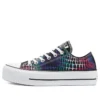 Chuck Taylor All Star Platform Low « Digital Daze – Crocodile Scales »