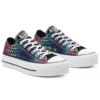 Chuck Taylor All Star Platform Low « Digital Daze – Crocodile Scales »