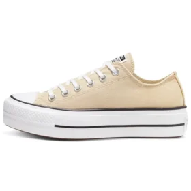 Chuck Taylor All Star Platform Low « Farro White »