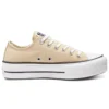 Chuck Taylor All Star Platform Low « Farro White »