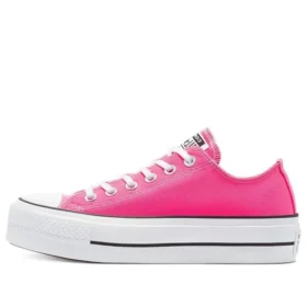 Chuck Taylor All Star Platform Low « Hyper Pink »