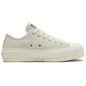 Chuck Taylor All Star Platform Low « Runway Cable – Egret »