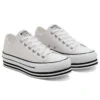 Chuck Taylor All Star Platform Low Top Semelle en éponge crémeuse
