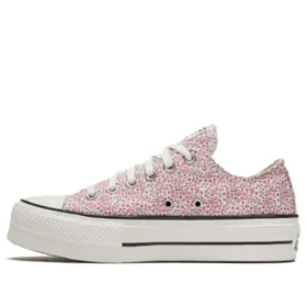 Chuck Taylor All Star Platform Low « Vintage Floral – Egret »
