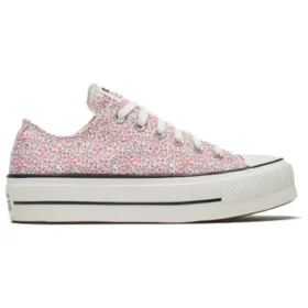 Chuck Taylor All Star Platform Low « Vintage Floral – Egret »