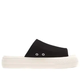 Chuck Taylor All Star Platform Slides « Cowspot Black »