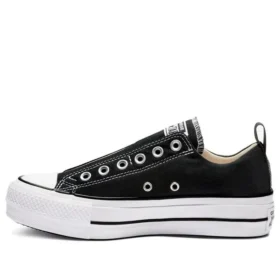 Chuck Taylor All Star Platform Slip Semelle Épaisse « Noir Blanc »