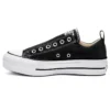 Chuck Taylor All Star Platform Slip Semelle Épaisse « Noir Blanc »