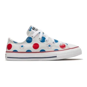 Chuck Taylor All Star Polka Dots « White Blue Red »