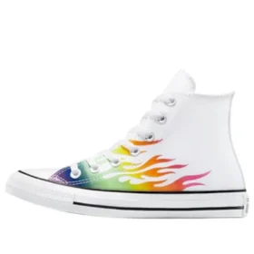 Chuck Taylor All Star Pride High « White Chaos Fuchsia »