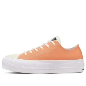 Chuck Taylor All Star Renew Cotton Platform Low « Fuel Orange »