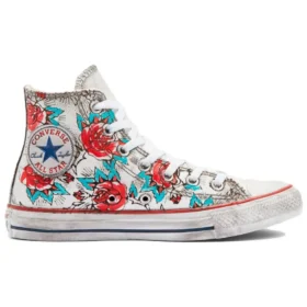 Chuck Taylor All Star Rose Garden « Blanc Rouge Bleu »