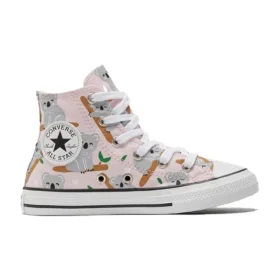 Chuck Taylor All Star « Rose Gris Blanc »