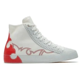 Chuck Taylor All Star Sasha High « Le Egret Red »