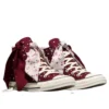 Chuck Taylor All Star Scarf Bow « Deep Bordeaux Egret »