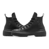 Chuck Taylor All Star à semelle compensée en cuir « Noir »