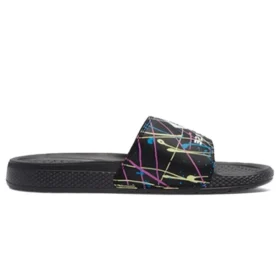 Chuck Taylor All Star Slide Paint Splatter « Noir Rose »