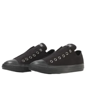Chuck Taylor All Star Squaretoe Slip N OX « Black Monochrome »