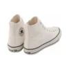 Chuck Taylor All Star TorNATLEATHER High Top « White »