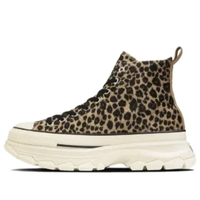 Chuck Taylor All Star Trekwave Animal Fur Leopard High Top « Brown »