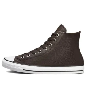 Chuck Taylor All Star Tumbled Leather High « Velvet Brown »