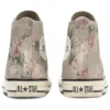 Chuck Taylor All Star Us Flower HI « Tan White »
