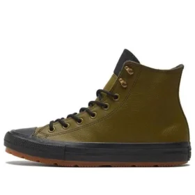 Chuck Taylor All Star Winter Leather High « Dark Moss »