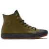 Chuck Taylor All Star Winter Leather High « Dark Moss »