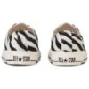 Chuck Taylor All Star Zebrafur Ox « Blanc »
