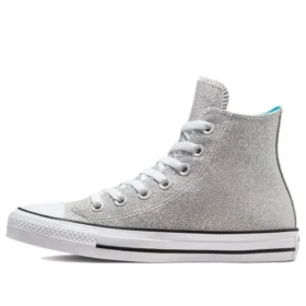 Chuck Taylor Authentic Glam Hi « Gray Silver »