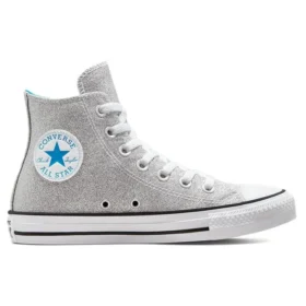 Chuck Taylor Authentic Glam Hi « Gray Silver »