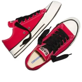 Chuck Taylor Low Throwback « Red Vintage White »