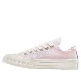 Cons Chuck 70 Embroidered Low « Sugar Berry Vintage White »