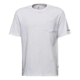 Converse Classic Basic Casual à manches courtes pour homme, blanc