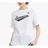 Converse Classic pour homme, motif alphabétique, manches courtes, blanc