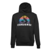 Converse Planet Set Po pour homme, athleisure, casual, sport, imprimé, tricot, noir