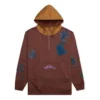 Converse x Bandulu Crossover Splash Ink pour homme, brodé, couleurs contrastées, marron