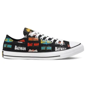Converse x Batman Chuck Taylor All Star Low « 80th Anniversary – Logo »